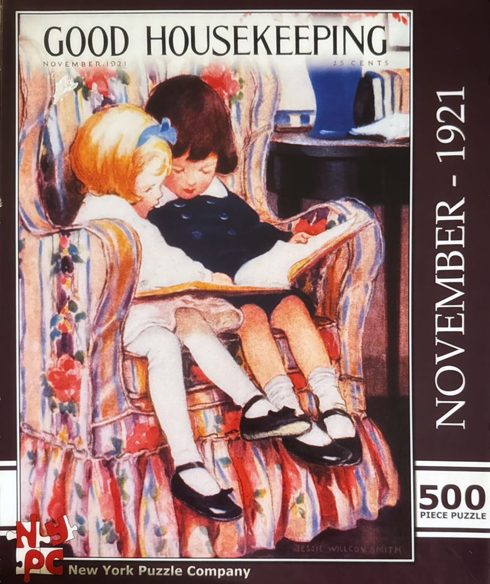 Good Housekeeping : Reading Together - New York Puzzle Co. puzzle collectible [Barcode 851996002574] - Main Image 2