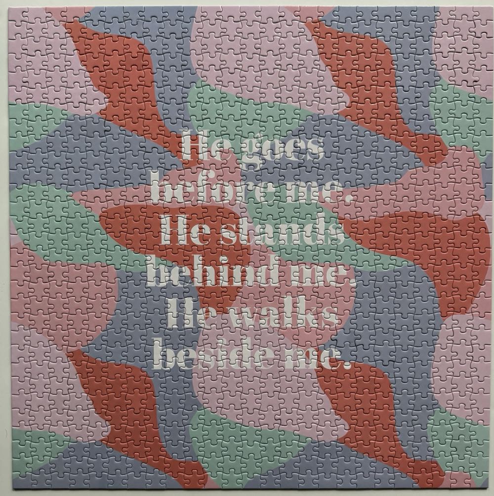 He Goes Before Me  puzzle collectible [Barcode 840139478963] - Main Image 2