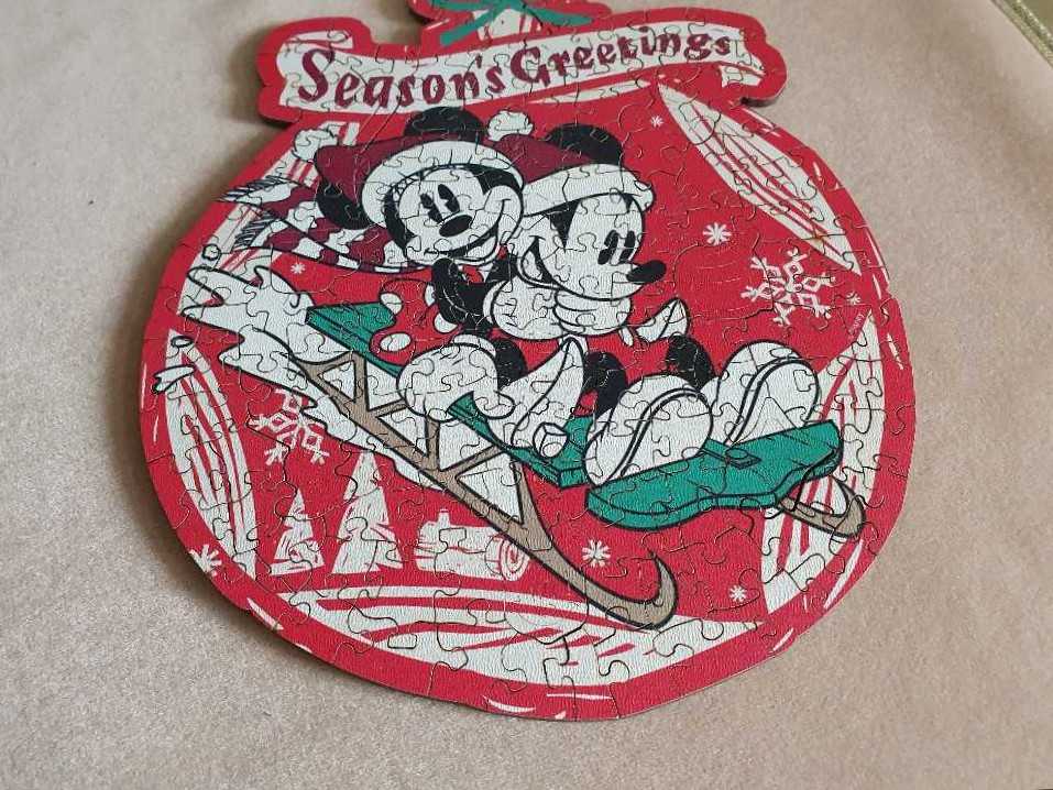 Disney Christmas Mickey - Trefl Wood Craft puzzle collectible - Main Image 2