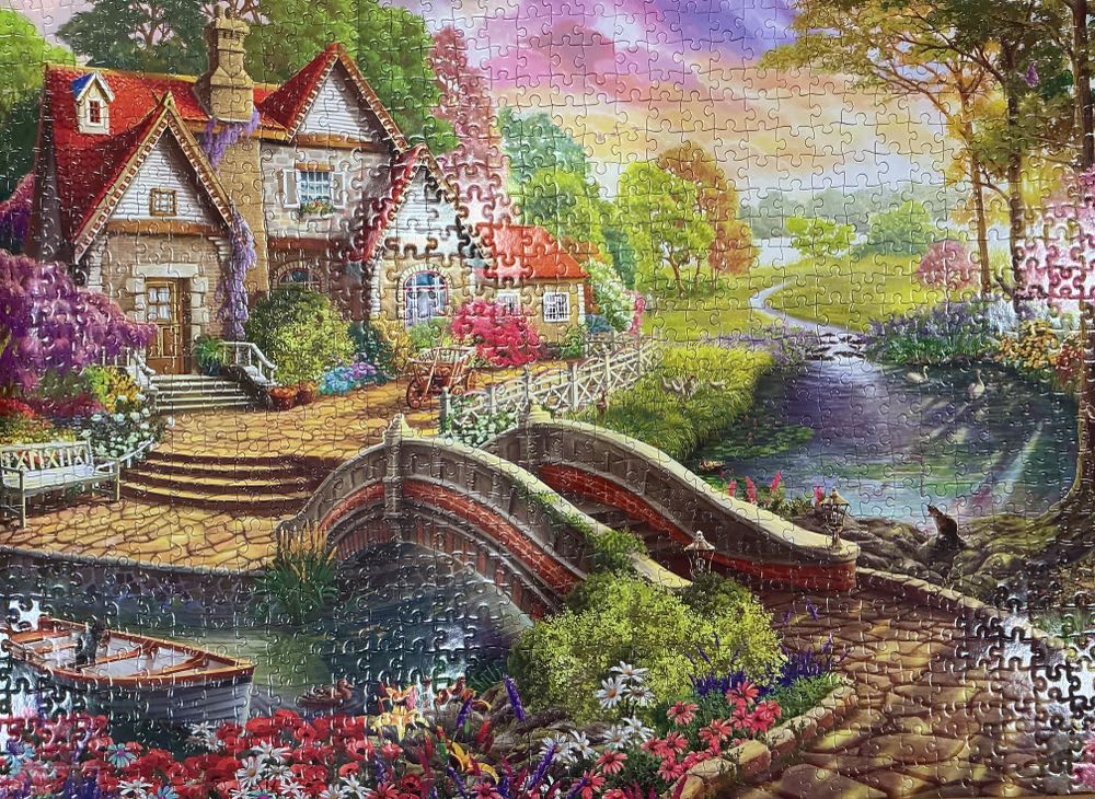 Riverside Haven - Crown & Andrews 🇦🇺 puzzle collectible [Barcode 9317762206245] - Main Image 2