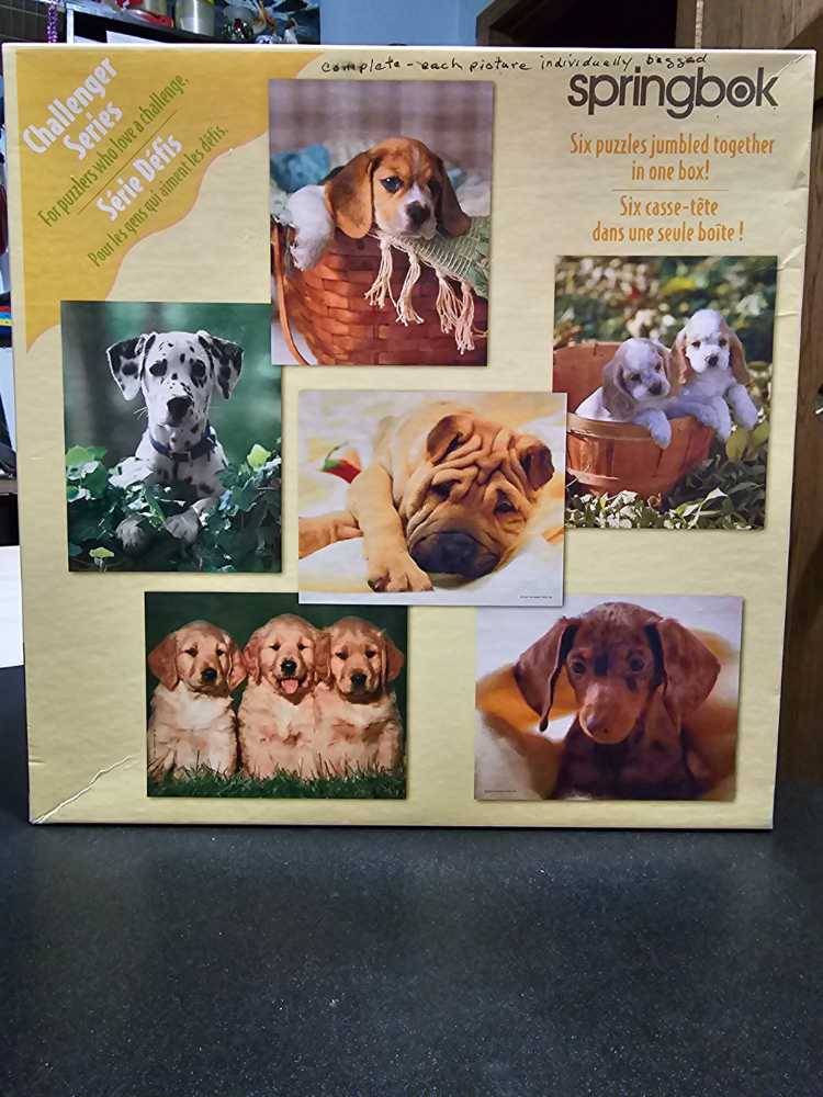 Fame Puzzles Animals Peregrine Falcon & Tiger Family Puzzle 150 Pieces Each