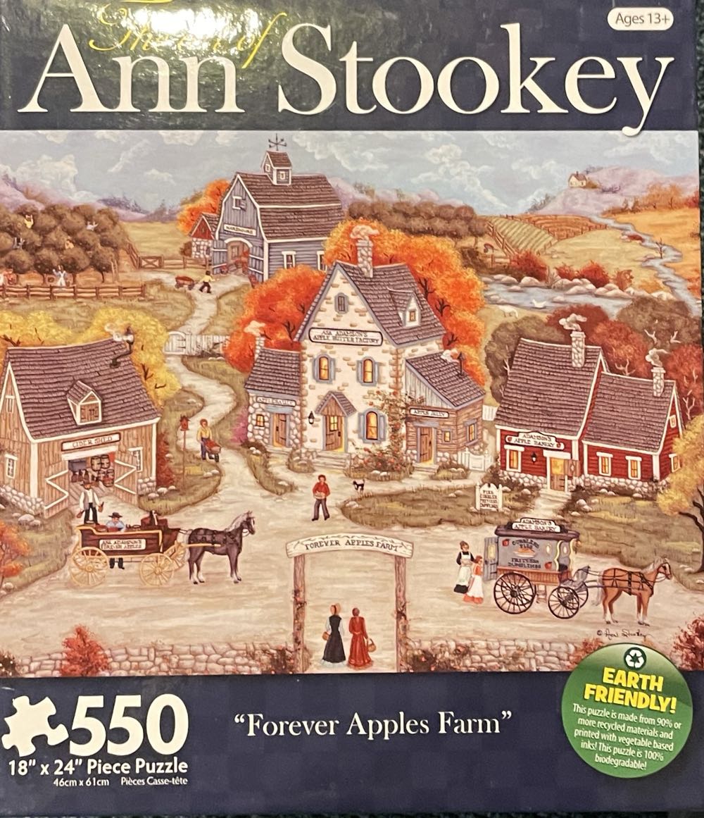 Jigsaw Puzzle Landscape Union River Mill Piece New