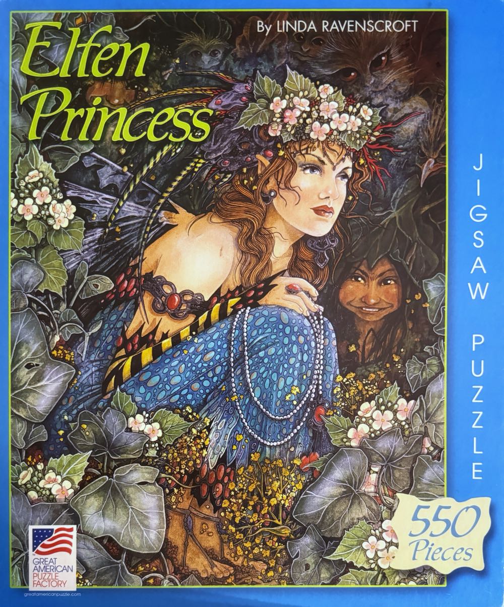 Elfen Princess - Great American Puzzle Factory puzzle collectible [Barcode 010563081125] - Main Image 2