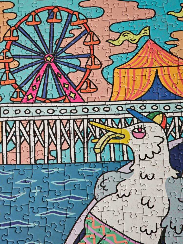 Gull Trouble - Birdie Puzzles puzzle collectible [Barcode 850050355236] - Main Image 4