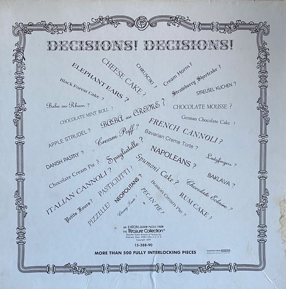 Decisions! Decisions! - Eaton puzzle collectible - Main Image 2