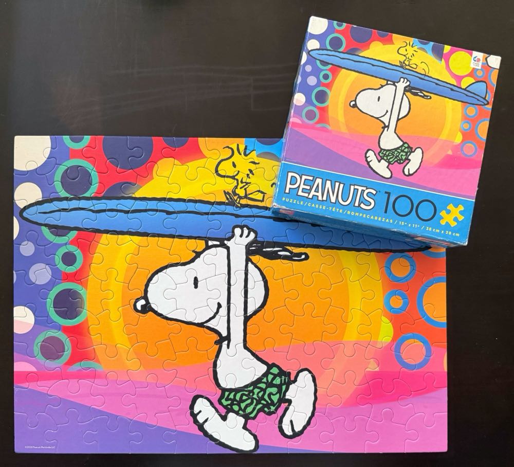 Snoopy & Woodstock Surf City USA* - Ceaco puzzle collectible - Main Image 3