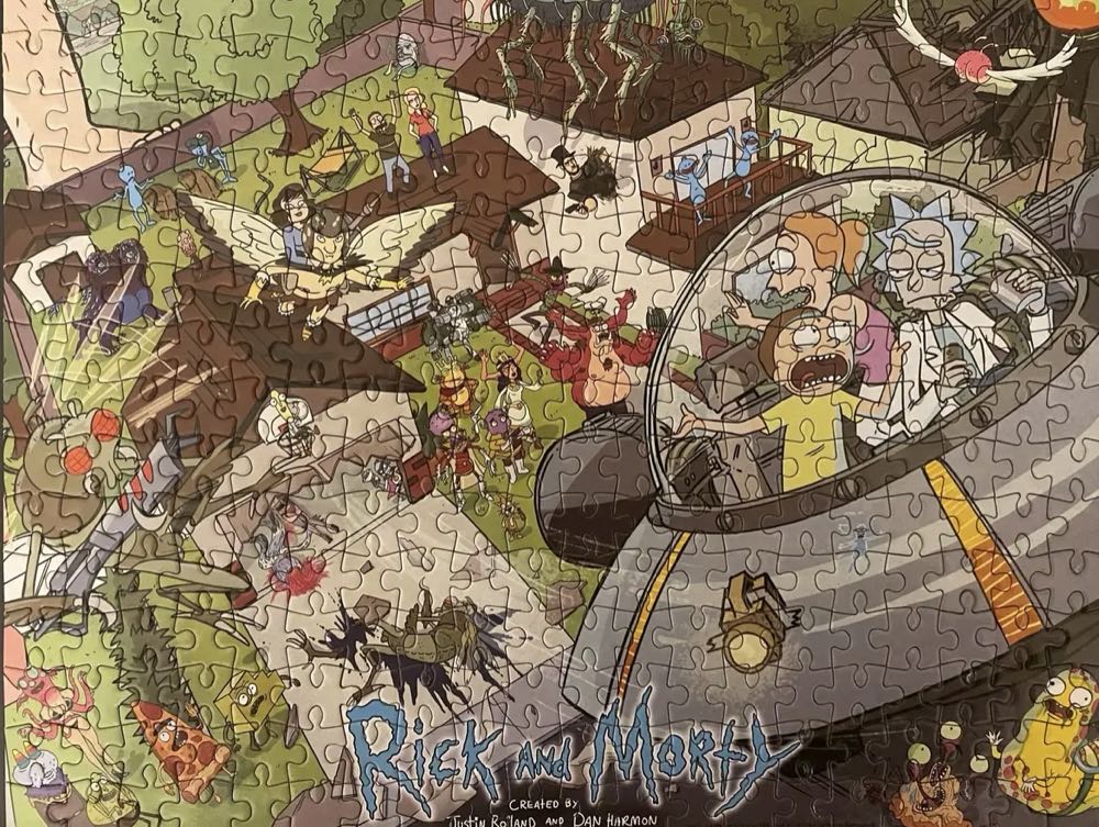0053 Adult Swim: Rick & Morty - Adult Swim puzzle collectible - Main Image 2