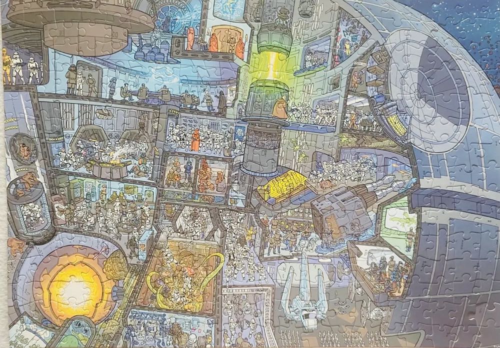 0056 Buffalo: Seek & Find Death Star - Buffalo puzzle collectible - Main Image 2
