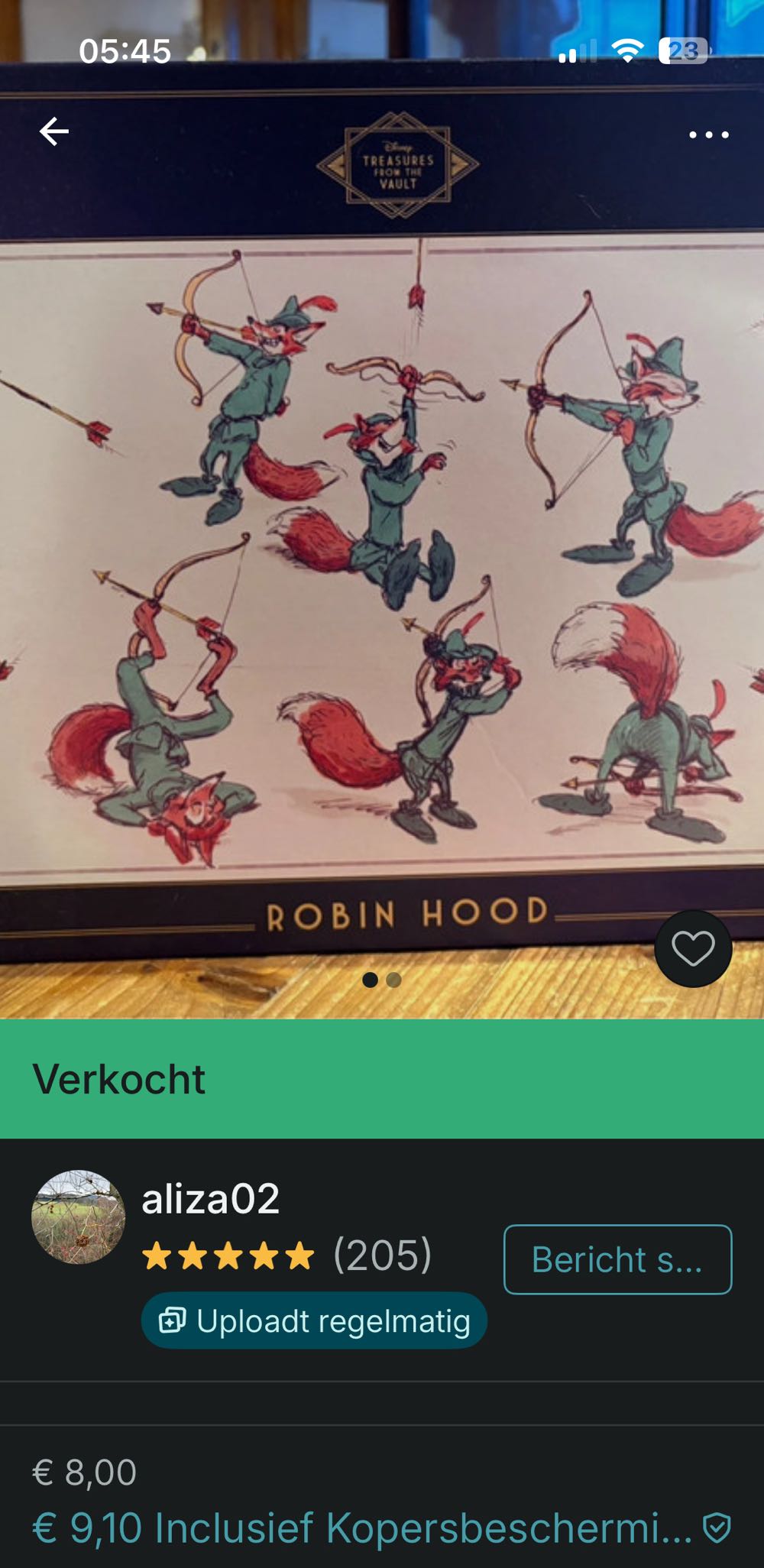 Treasures From The Vault Robin Hood - Ravensburger puzzle collectible [Barcode 400555616860] - Main Image 4