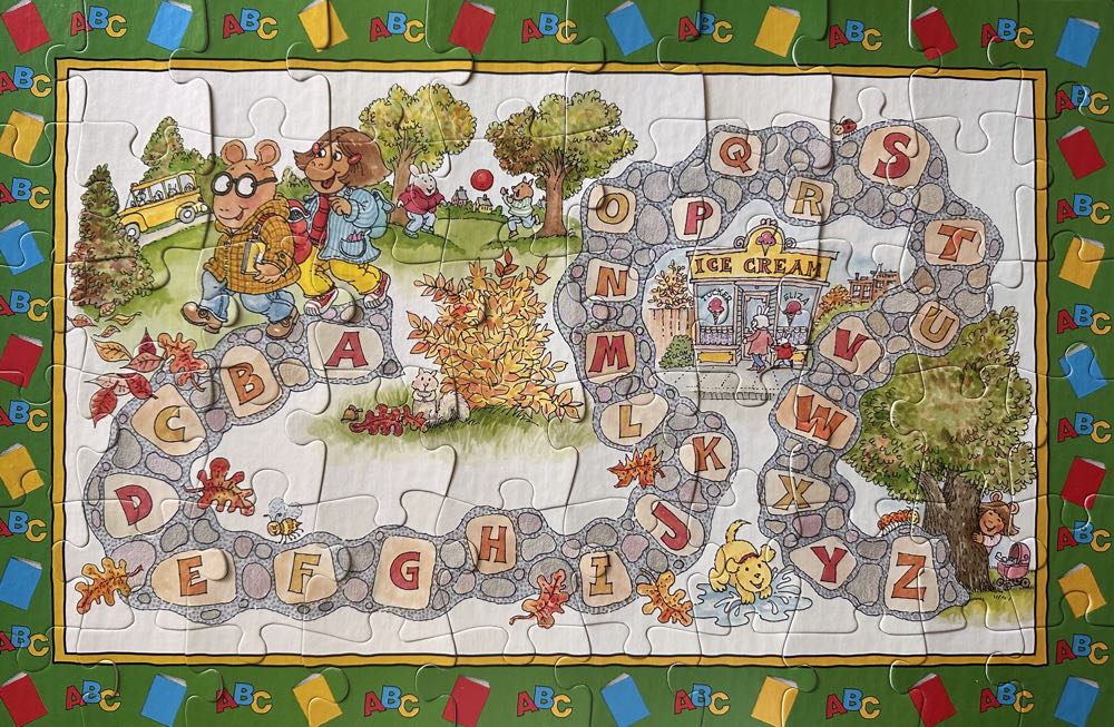 Arthur Goes To School - Great American Puzzle Factory puzzle collectible [Barcode 010563006739] - Main Image 2