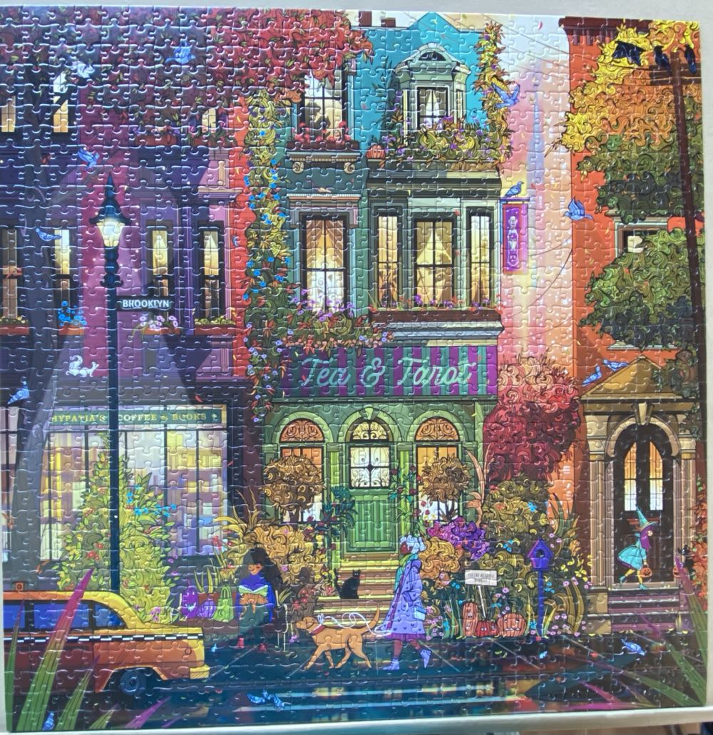 Fall In Brooklyn - Eeboo puzzle collectible [Barcode 689196516184] - Main Image 2