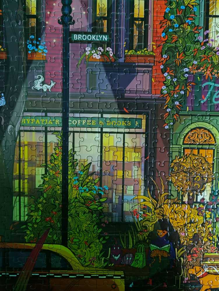 Fall In Brooklyn - Eeboo puzzle collectible [Barcode 689196516184] - Main Image 4