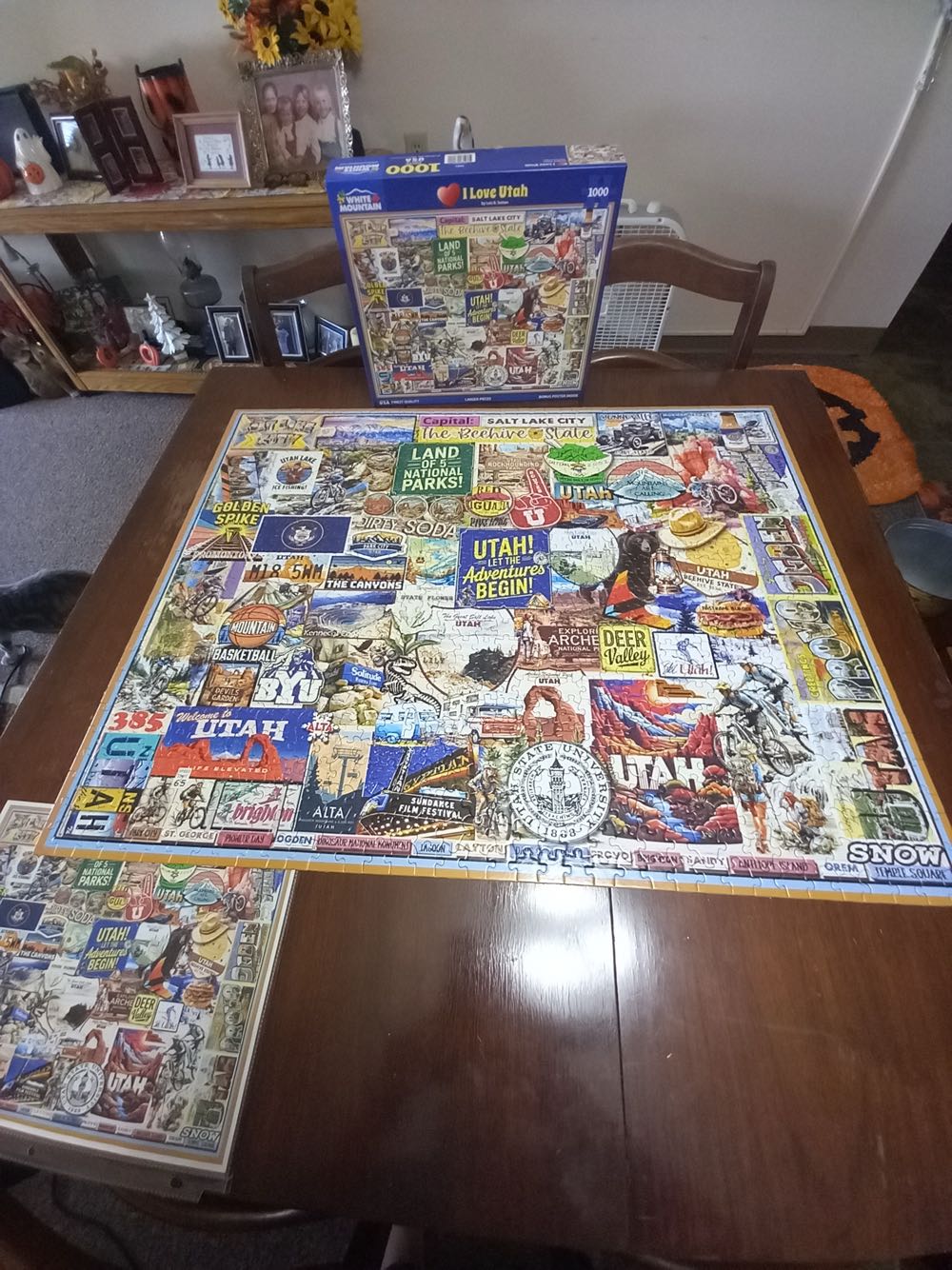 I Love Utah - White Mountain Puzzles puzzle collectible [Barcode 724819269242] - Main Image 3