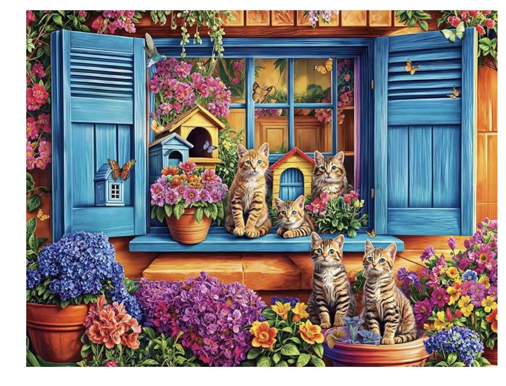 Cobble Hill Doodlecats - 1000pc Jigsaw Puzzle