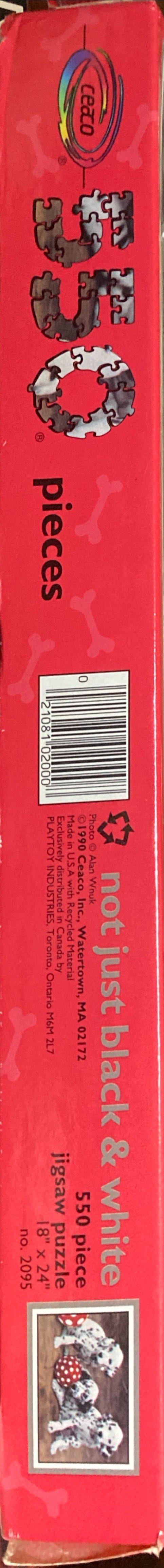 Not Just Black & White - Ceaco puzzle collectible [Barcode 021081020008] - Main Image 2