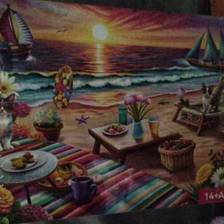 Petit Collage Floor Puzzle Our World 24-pieces – Large Puzzle For Kids Completed Map Puzzle Measures 18” X 24” – Makes A Great Gift Idea For Ages 3