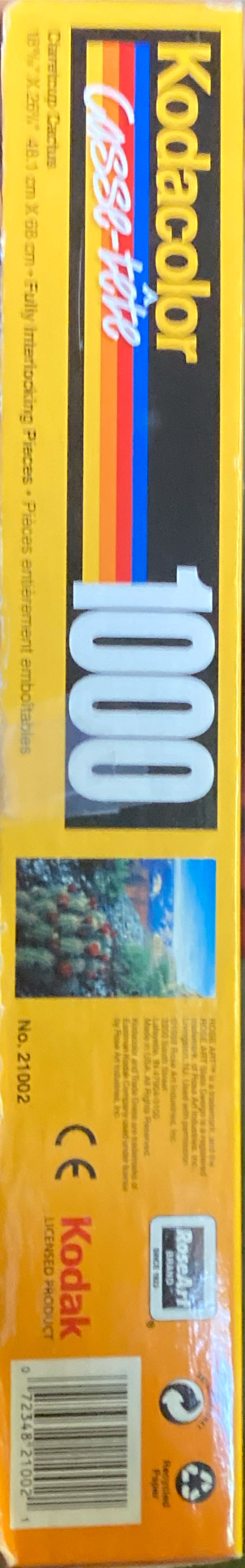 Claretcup Cactus - Kodacolor puzzle collectible [Barcode 072348210021] - Main Image 2