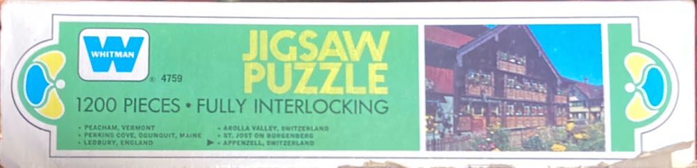 Appenzell, Switzerland - Whitman puzzle collectible - Main Image 3