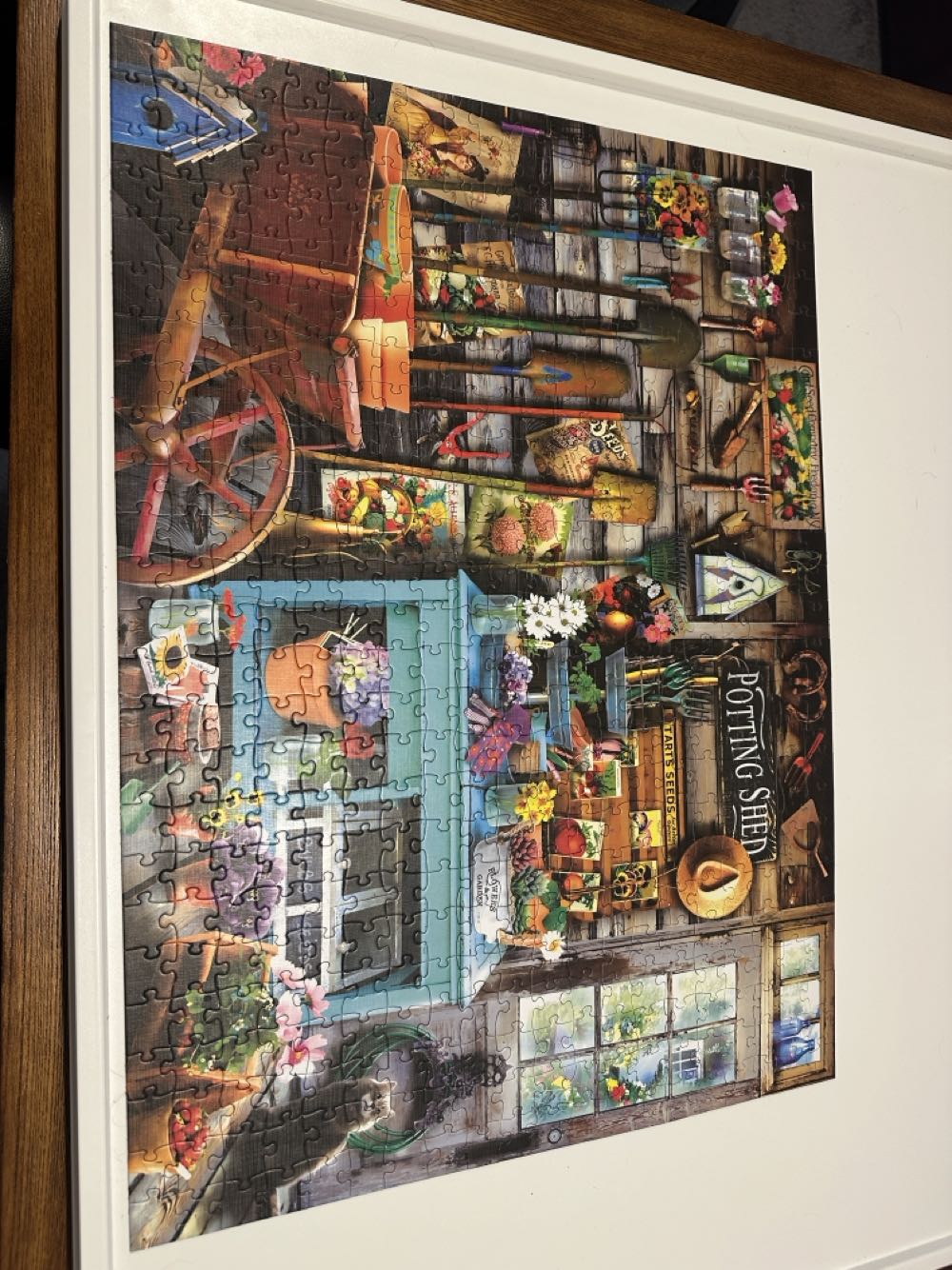 The Potting Shed - EuroGraphics puzzle collectible [Barcode 628136753463] - Main Image 3