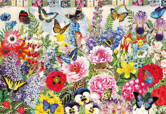 Apple Blossom Beauties - Gibsons puzzle collectible [Barcode 5012269031584] - Main Image 2