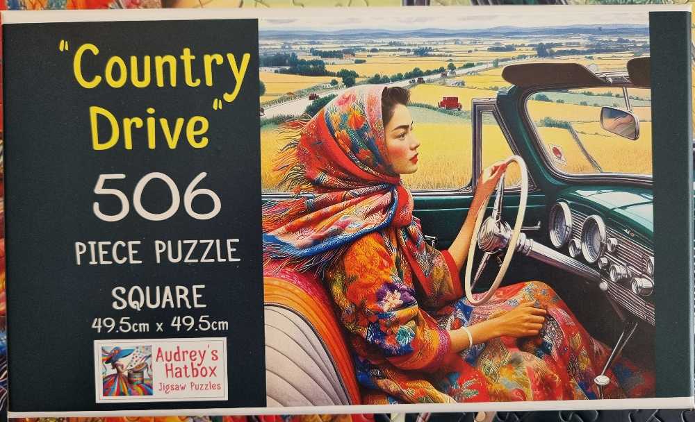 Oz Vintage Jigsaw 500 Piece Puzzle ” The Far Country “