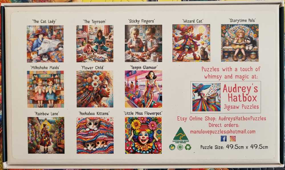 Country Drive - Audrey’s Hatbox Jigsaw Puzzles puzzle collectible - Main Image 4