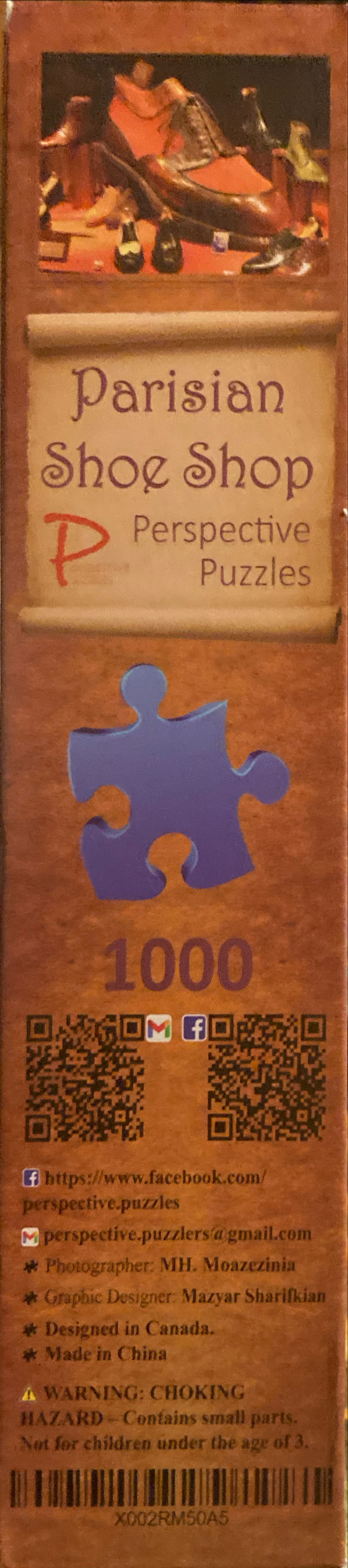 Parisian Shoe Shop - Perspective Puzzles puzzle collectible - Main Image 3