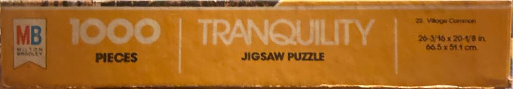 Village Common - Milton Bradley (MB) puzzle collectible - Main Image 3