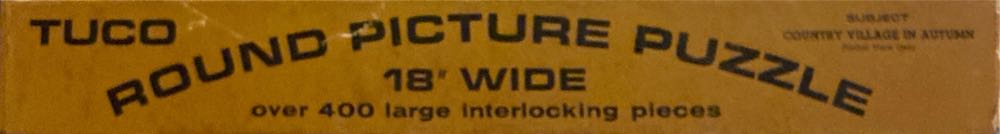 Country Village In Autumn - Tuco Work Shops puzzle collectible - Main Image 4