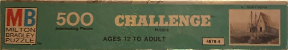 Quiet Morn - Milton Bradley (MB) puzzle collectible - Main Image 2