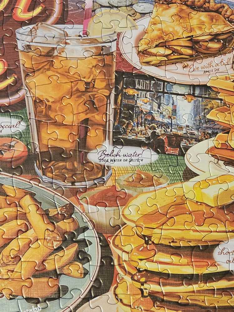 Diner Talk - Cobble Hill puzzle collectible [Barcode 625012451253] - Main Image 4