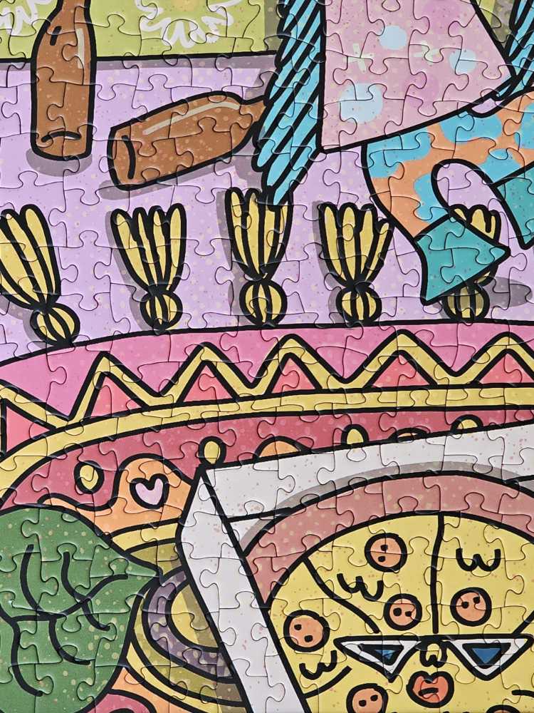 Pizza For One - Birdie Puzzles puzzle collectible [Barcode 850050355243] - Main Image 3