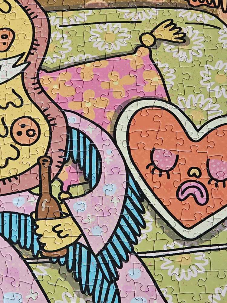 Pizza For One - Birdie Puzzles puzzle collectible [Barcode 850050355243] - Main Image 4