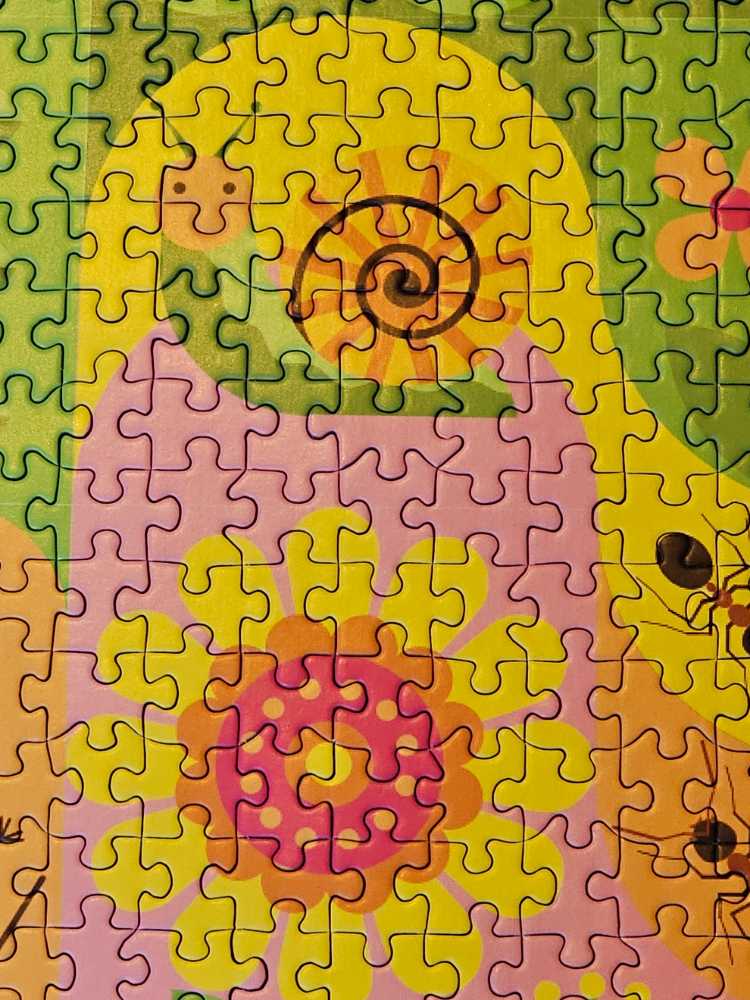 Geometric Nature - Puzzledly puzzle collectible [Barcode 199284535916] - Main Image 3