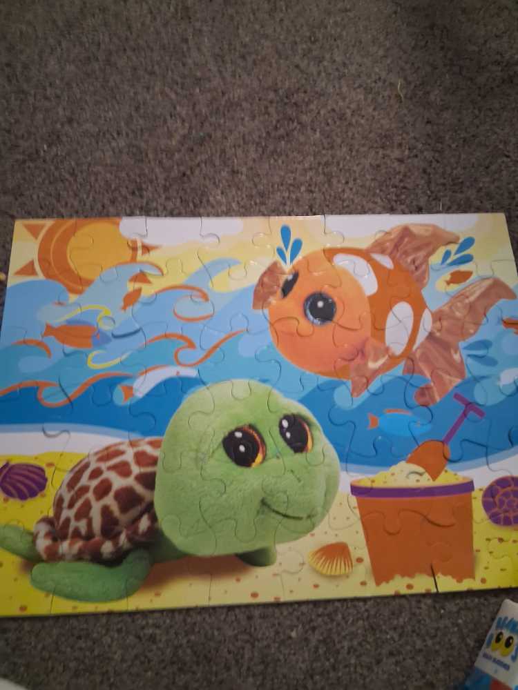 Copains De PlageTy Fuzzy Puzzle Beanie Boos - Ty puzzle collectible [Barcode 705988116308] - Main Image 2