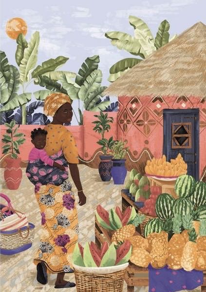 Women Around The World-Ghana - Magnolia puzzle collectible [Barcode 8699375067200] - Main Image 2