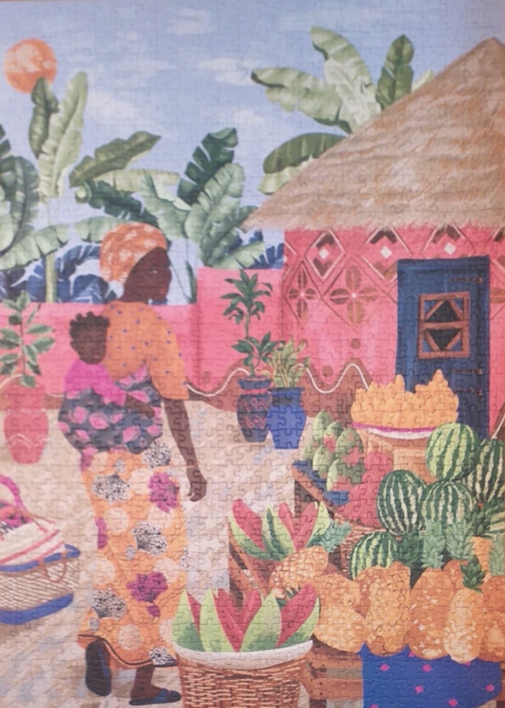 Women Around The World-Ghana - Magnolia puzzle collectible [Barcode 8699375067200] - Main Image 3