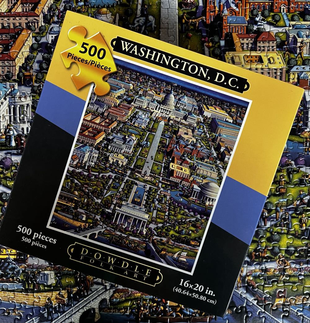 Washington DC - Dowdle puzzle collectible [Barcode 671095200998] - Main Image 2
