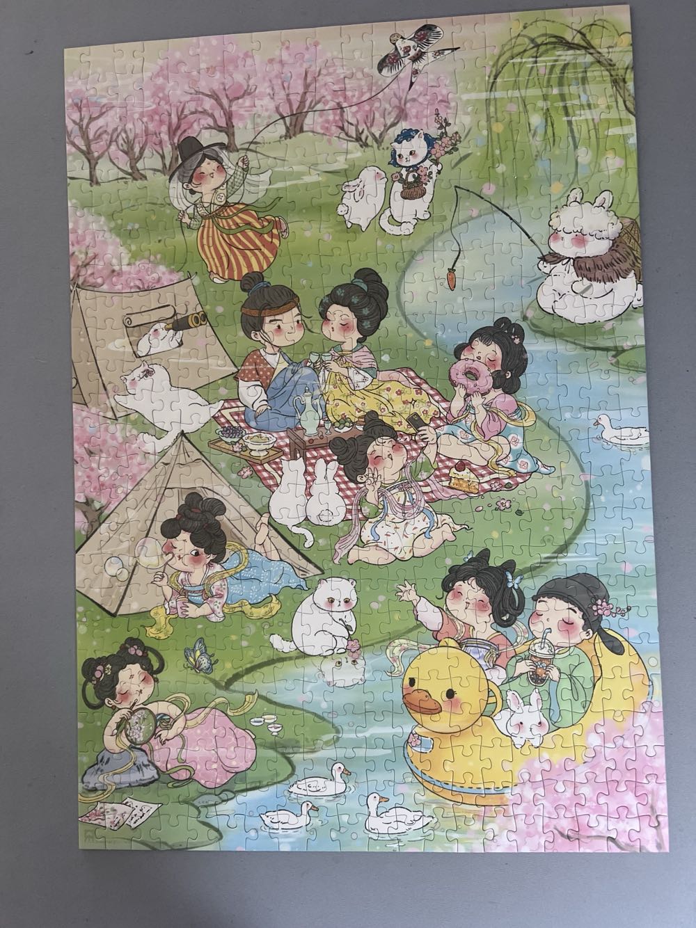 Tang Dynasty Garden - Vinlaa puzzle collectible [Barcode 6972194625175] - Main Image 3