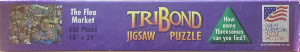 The Flea Market - Great American Puzzle Factory 🇺🇸 puzzle collectible [Barcode 010563095016] - Main Image 3