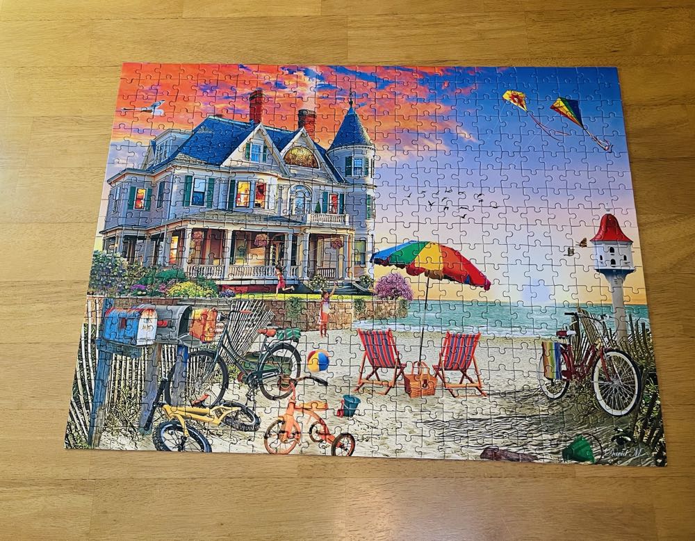 Victorian Beach House - Roseart puzzle collectible - Main Image 2