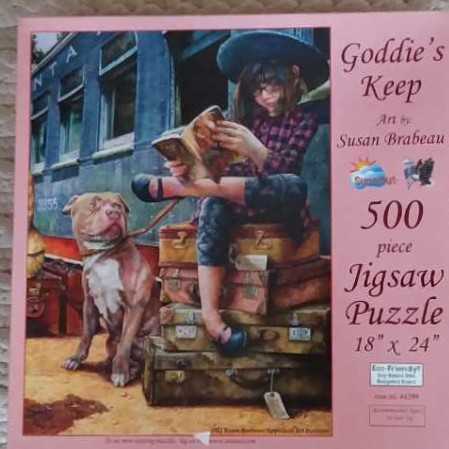 Goddie’s Keep  - SunsOut puzzle collectible [Barcode 796780442993] - Main Image 2