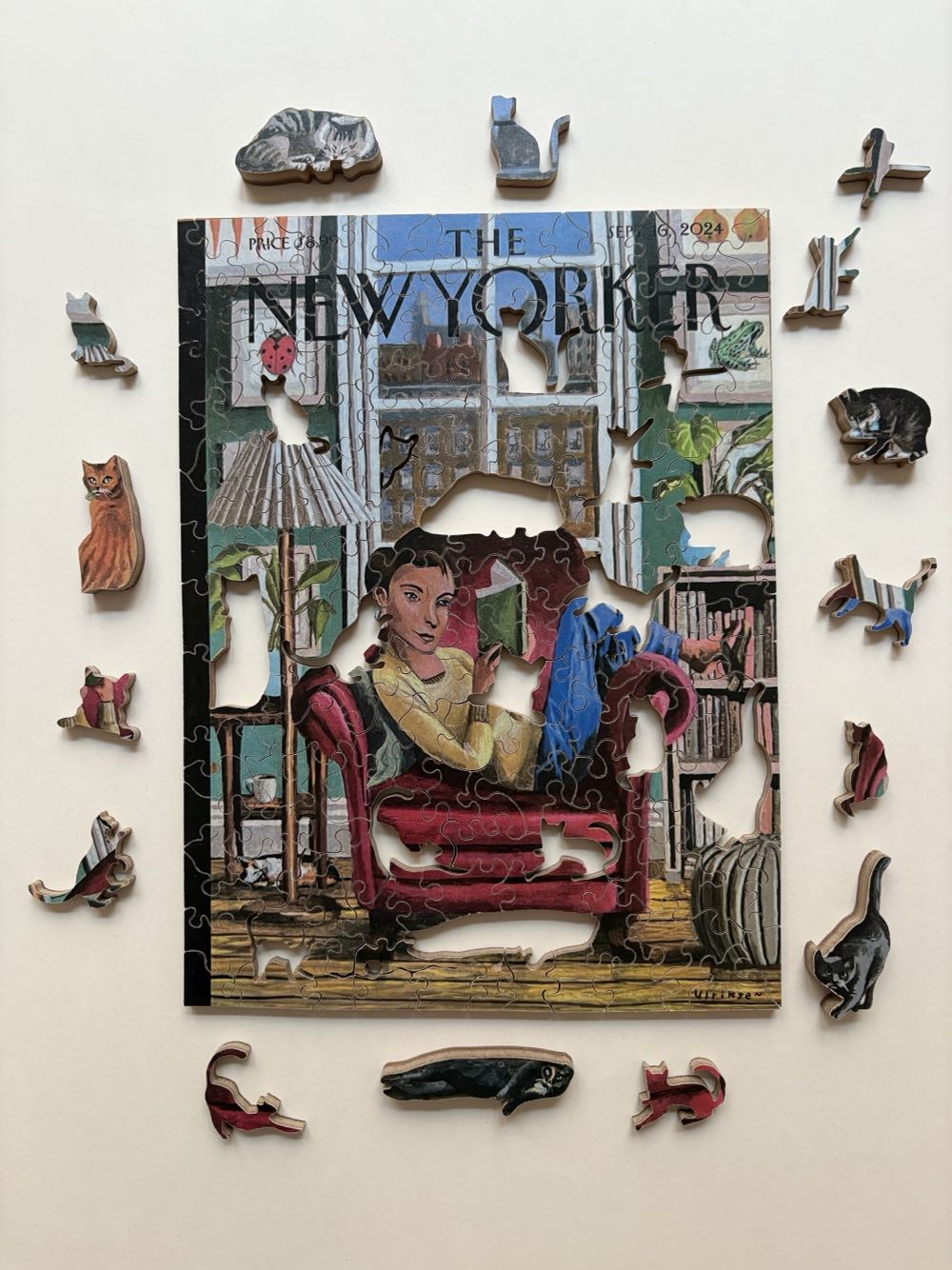 Childless Cat Lady Inexplicably Enjoying Life - PuzzledMoose puzzle collectible - Main Image 2