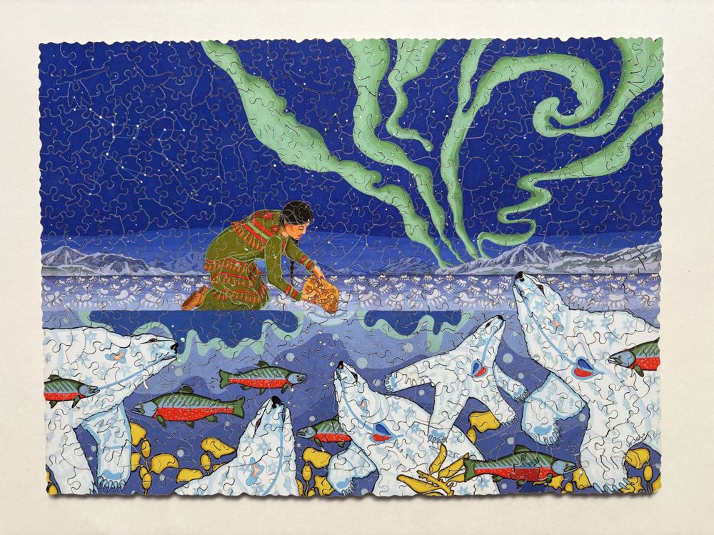 Blessing of the Polar Bears - Nautilus Wooden Puzzles puzzle collectible - Main Image 2