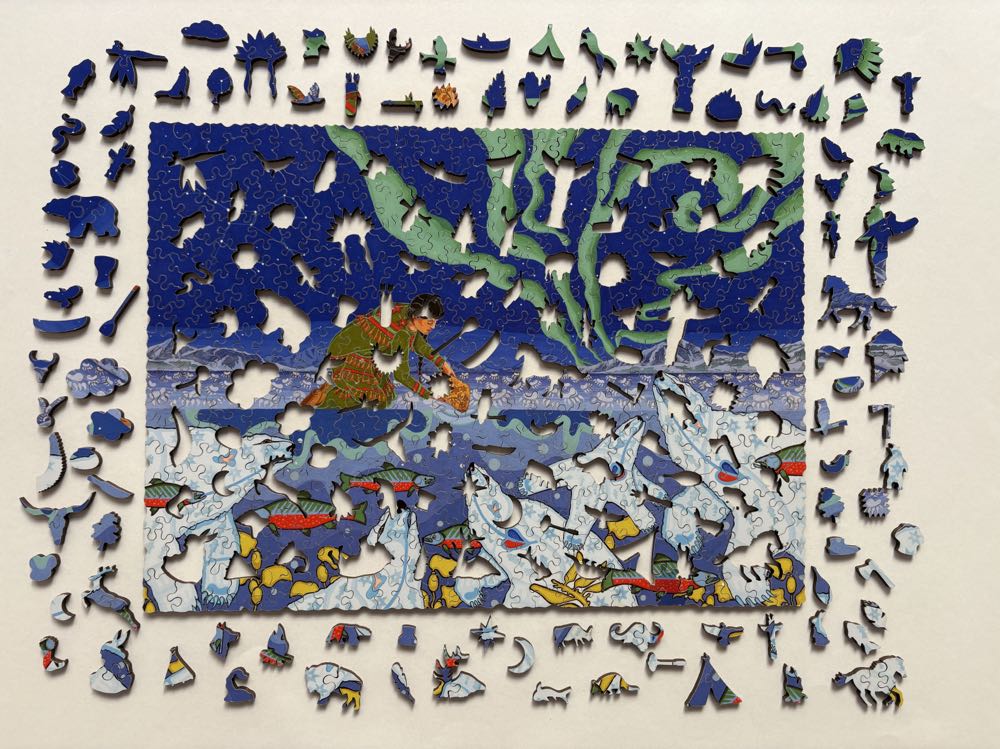 Blessing of the Polar Bears - Nautilus Wooden Puzzles puzzle collectible - Main Image 4