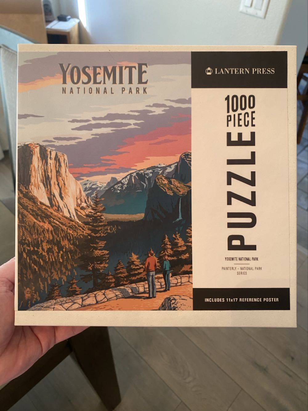 Yosemite National Park - Lantern Press puzzle collectible [Barcode 744252493790] - Main Image 2