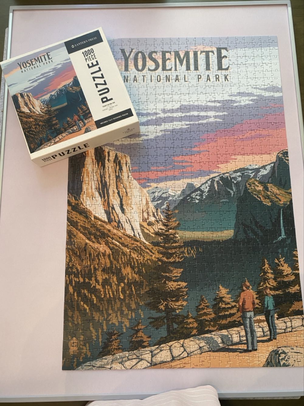Yosemite National Park - Lantern Press puzzle collectible [Barcode 744252493790] - Main Image 3