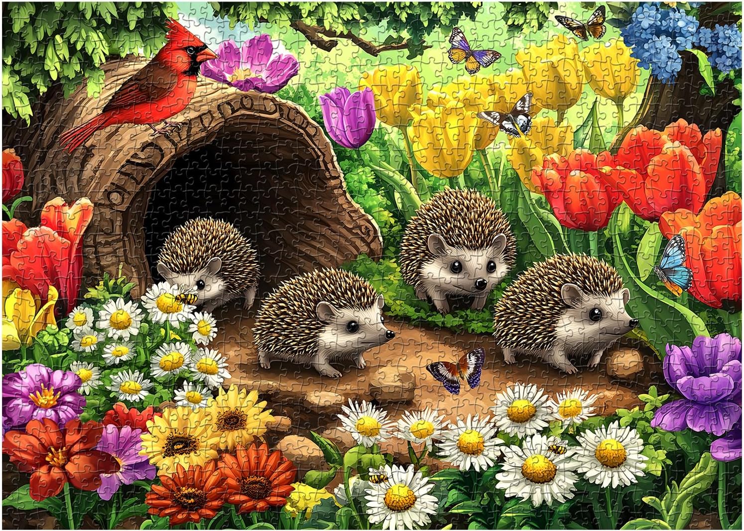 Hedgehog’s Paradise (NIB) NFT - Pickforu puzzle collectible - Main Image 2