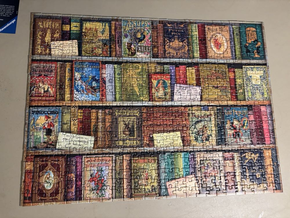 Vintage Library - Ravensburger puzzle collectible [Barcode 4005555005070] - Main Image 2