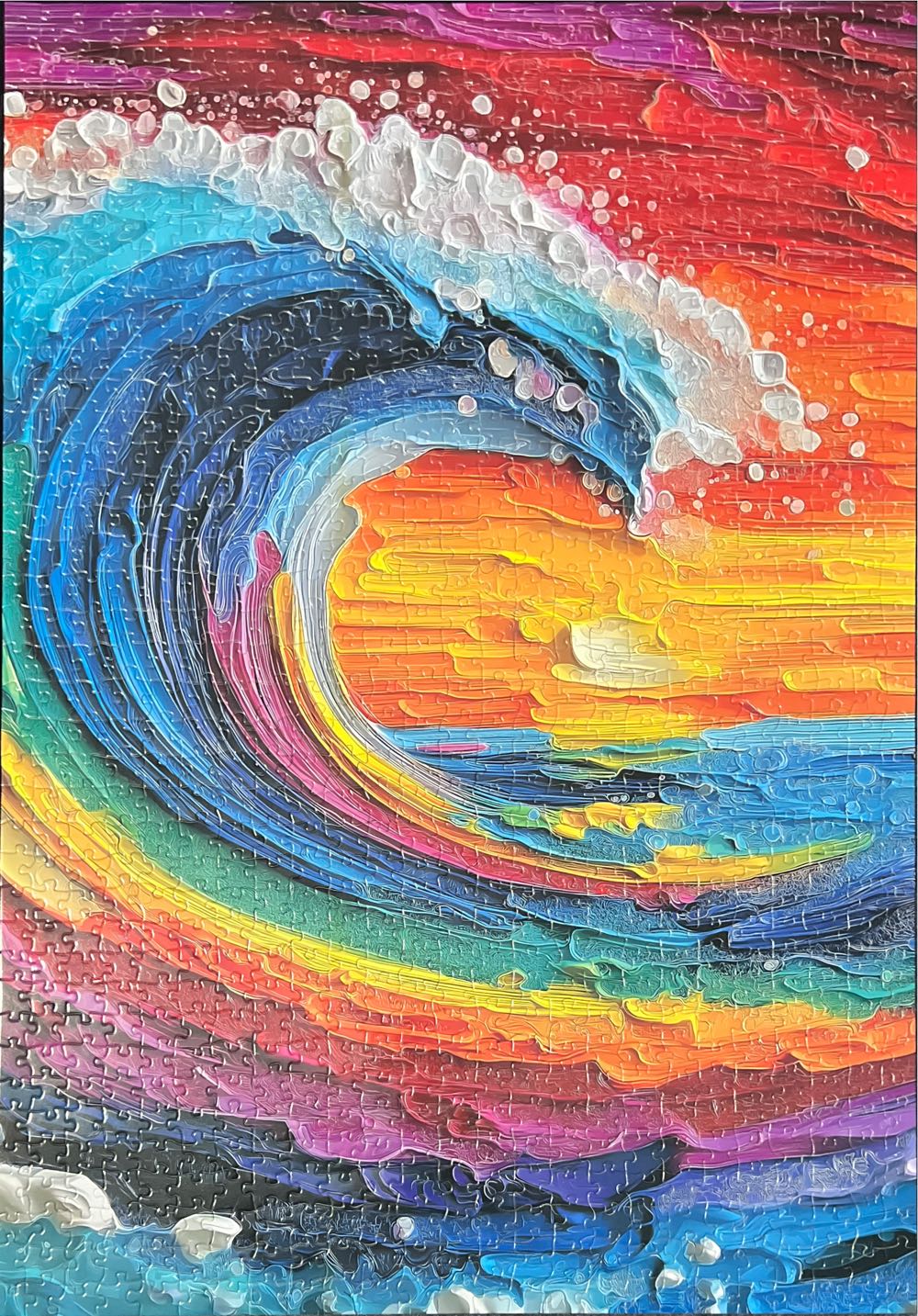 Colorful Waves - Pickforu puzzle collectible - Main Image 2